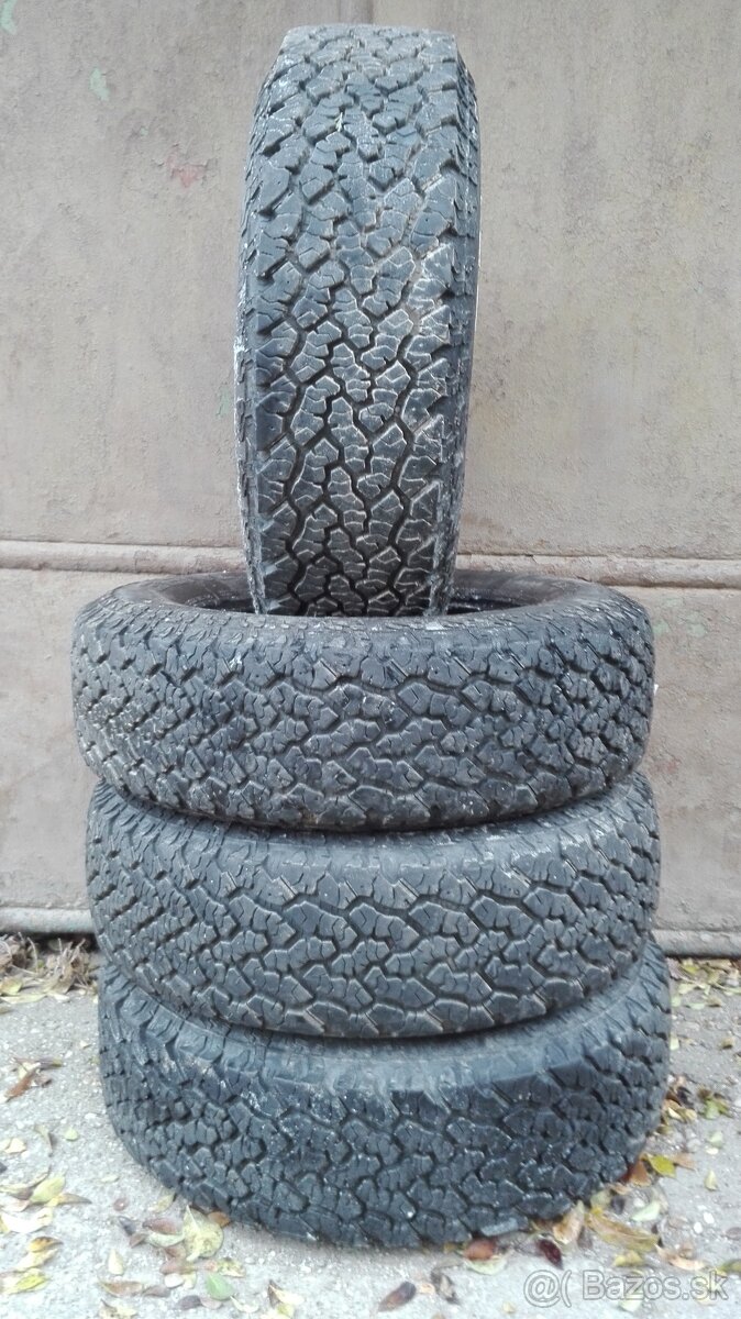 Predám 4-Zimné pneumatiky Graber General 225/75 R15