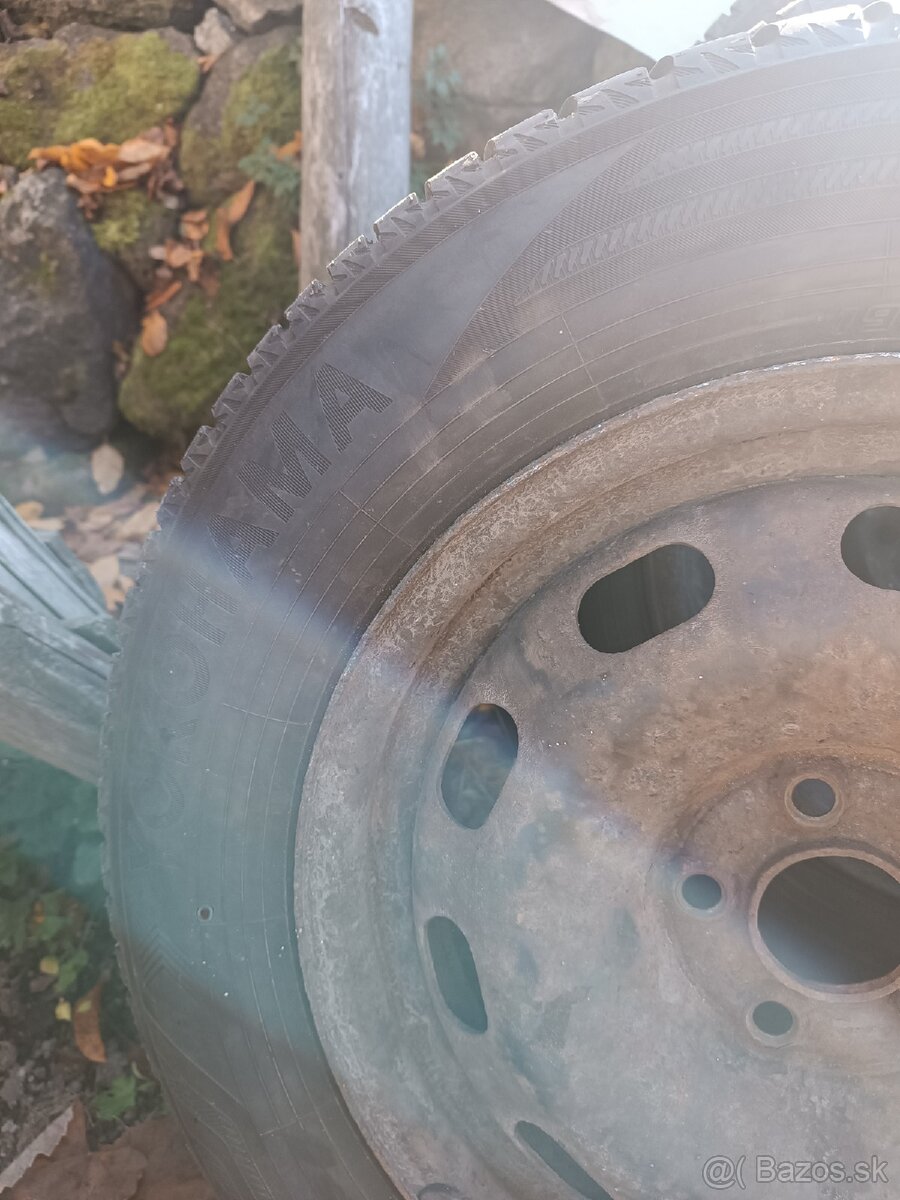 Predám zimnú sadu kolies na škoda Octavia 1 195/65 R 15