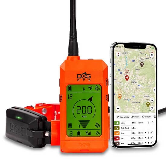 Predám GPS - vycvikový - elektrický obojok DOG TRACE 30T