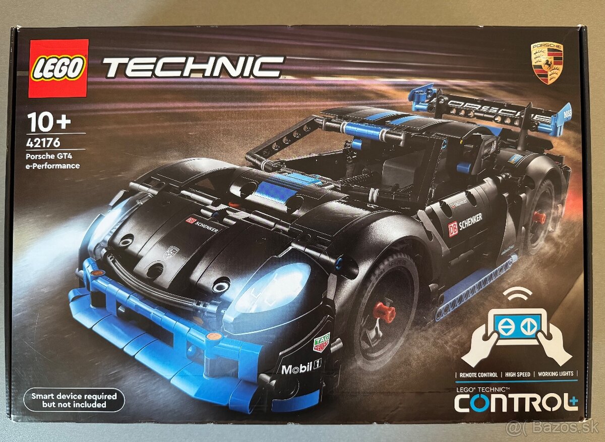 Lego 42176 Technic Pretekárske auto Porsche GT4 ePerformance