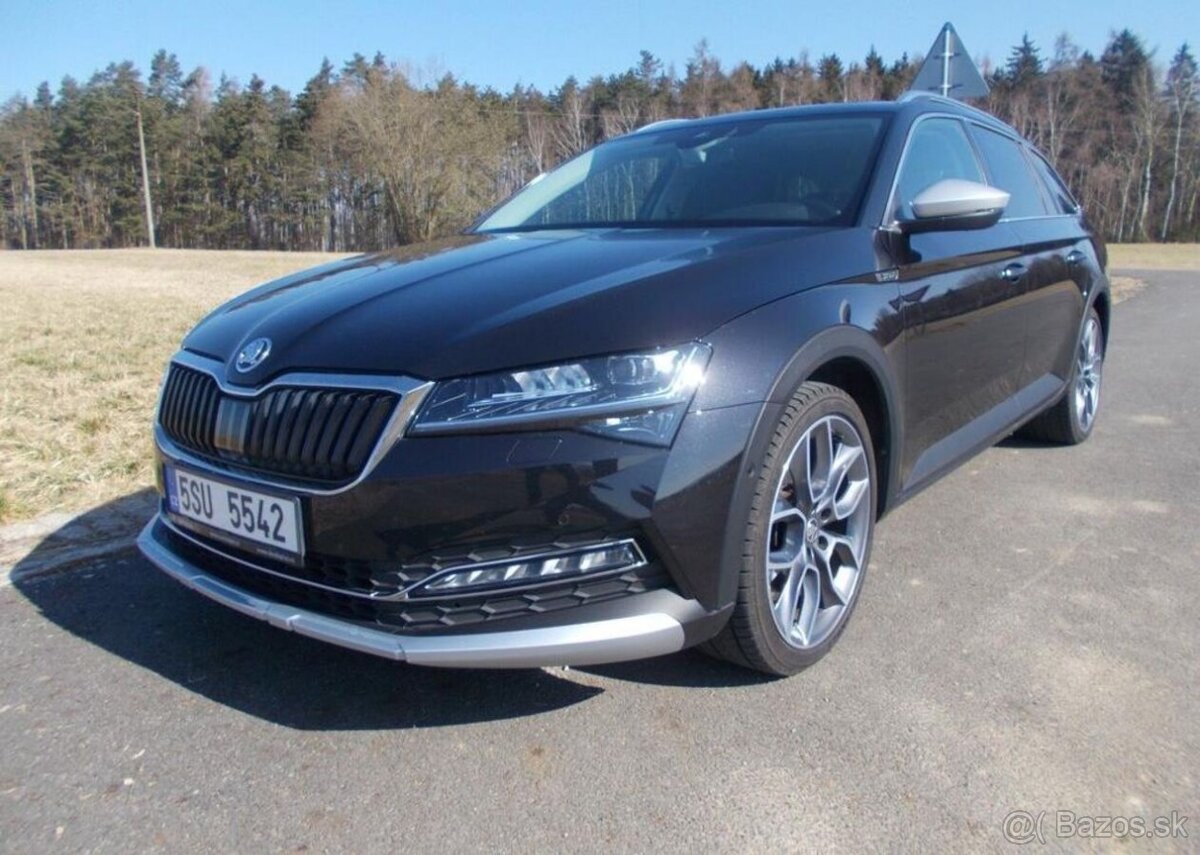 Škoda Superb 2,0 TDI 147KW4x4 SCOUT nafta automat 147 kw