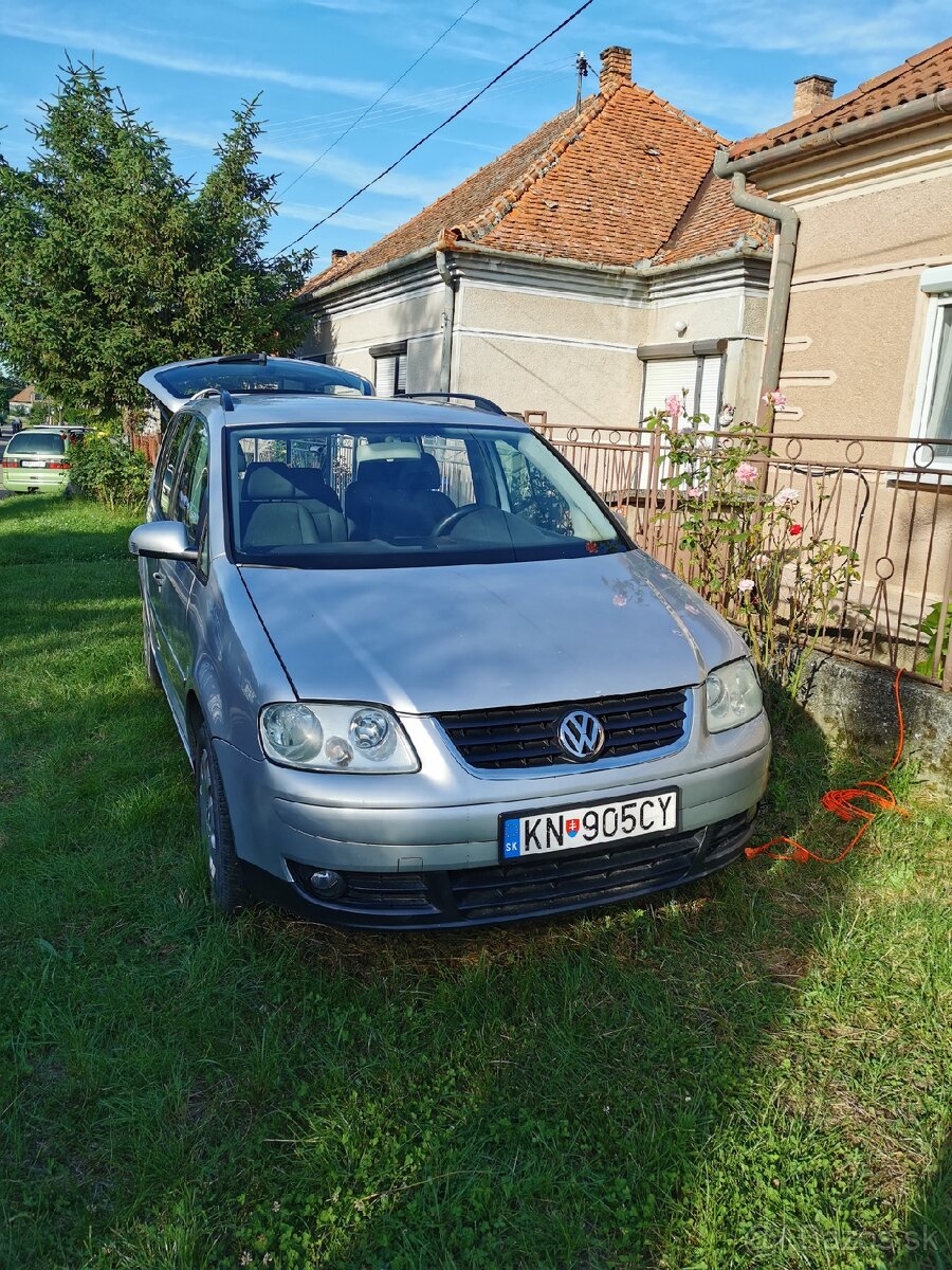 Volkswagen touran 1,9 tdi 77 kw