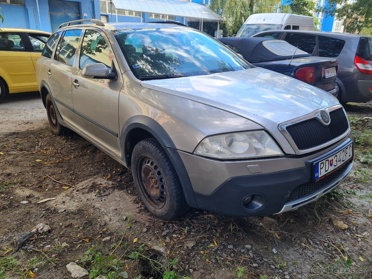 ŠKODA OCTAVIA 2. SCOUT 4x4 2,0 TDI