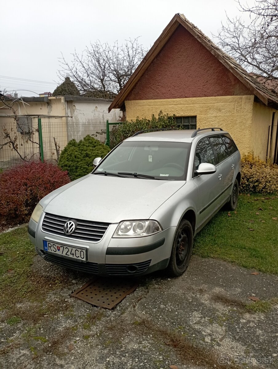 Predám VW Passat variant 1.9tdi B5.5 96kw automat