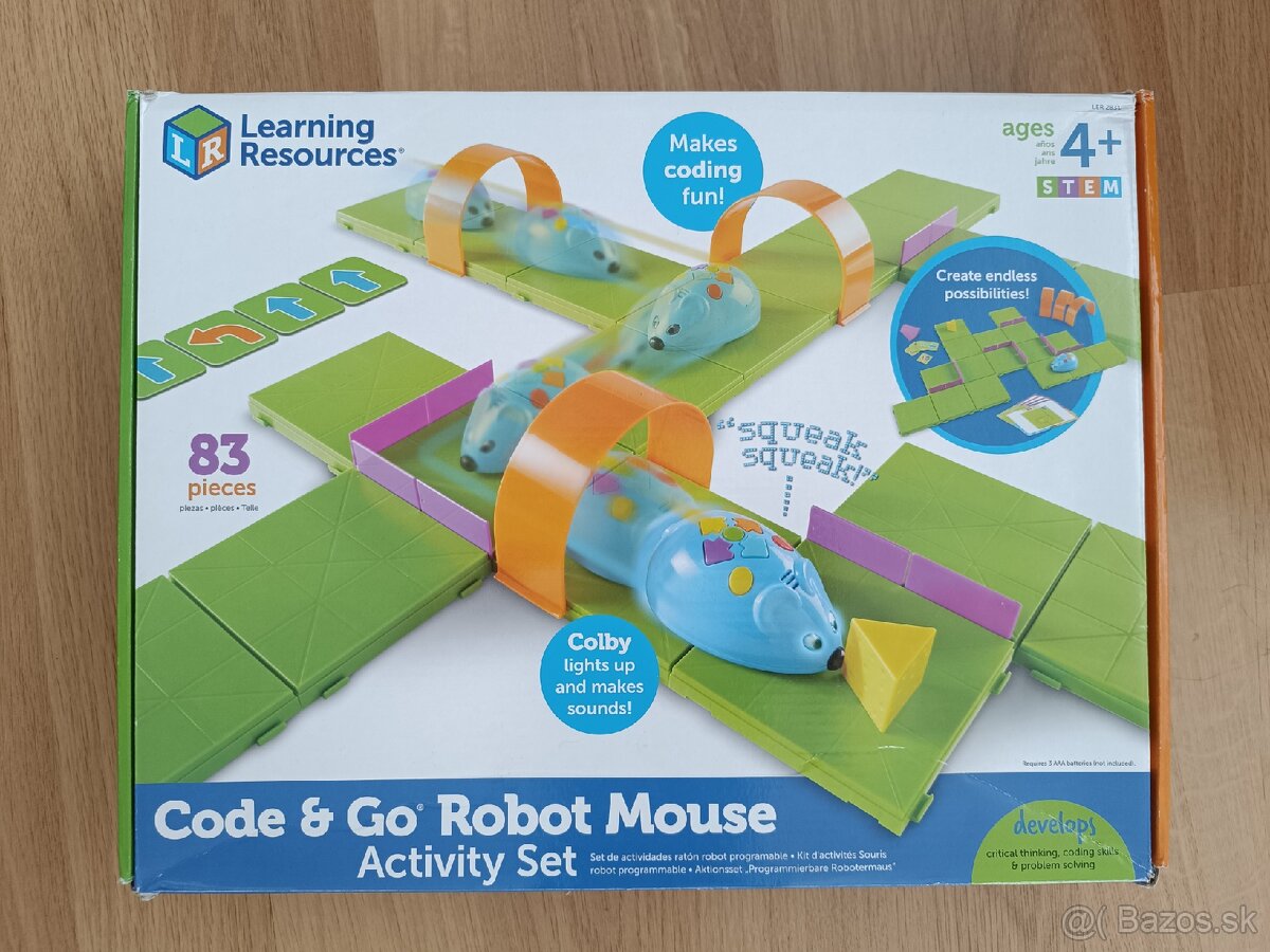 Code & Go Robot Mouse ( Programovacia myška s podložkou)