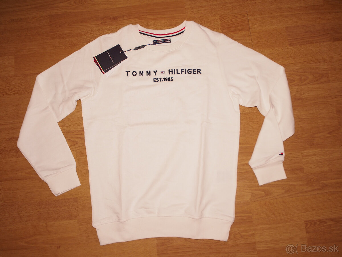 Tommy Hilfiger dámska biela mikina 1