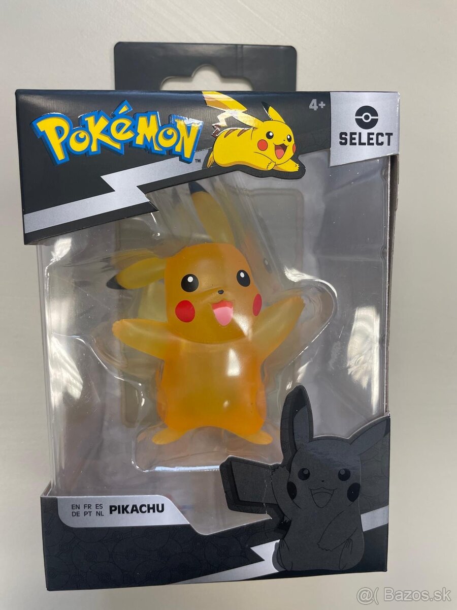 Figúrka Pokémon Pikachu transparent