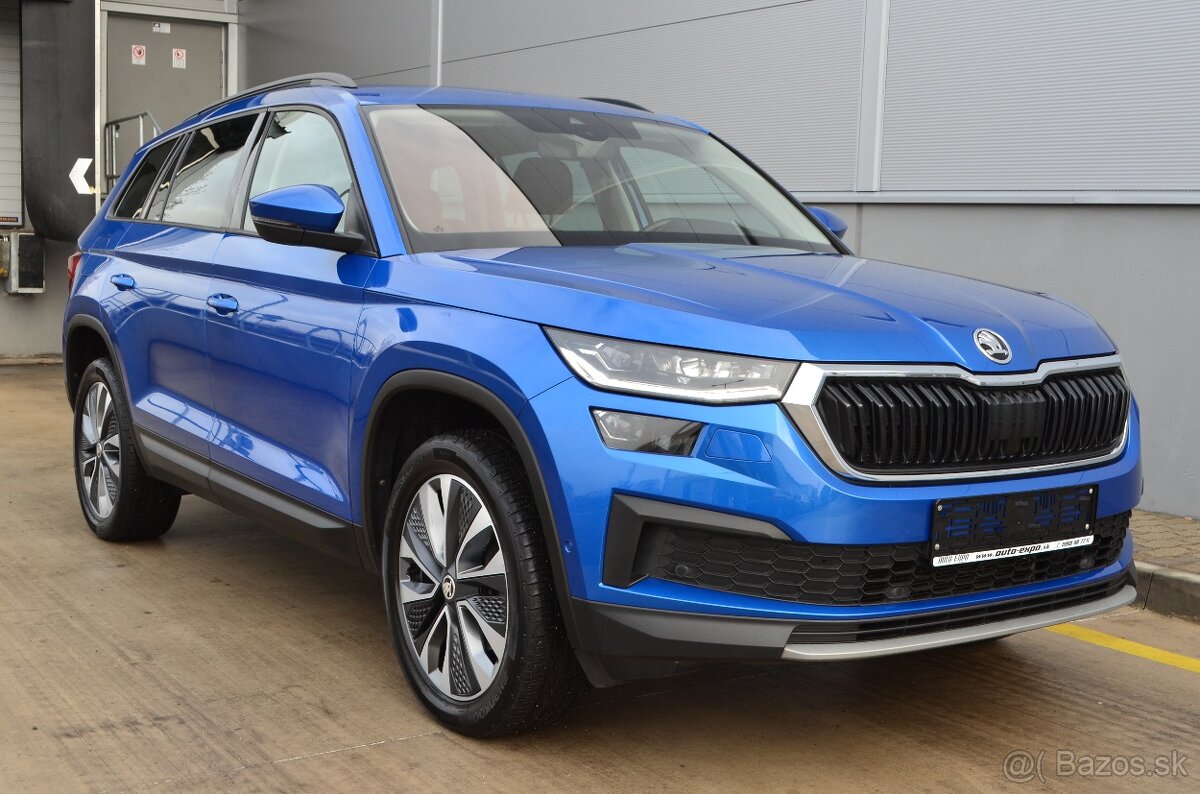 ŠKODA KODIAQ 2.0 TDI DSG EVO MATRIXLED 2022 CRYSTAL RACE BLU