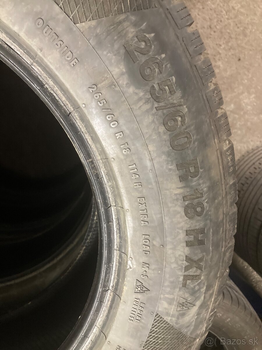 Zimné pneu 265/60r18