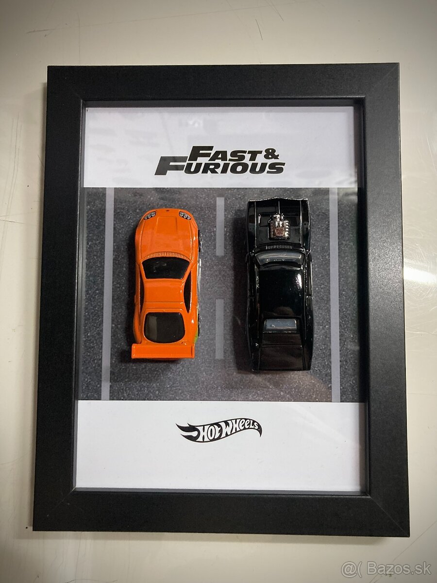 Obraz - auto - Fast & Furious - Supra & Charger