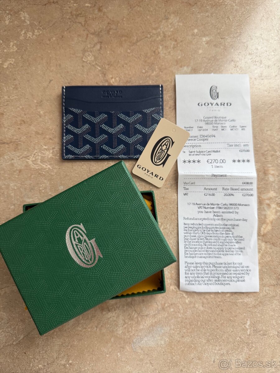 Goyard originál cardholder / peňaženka