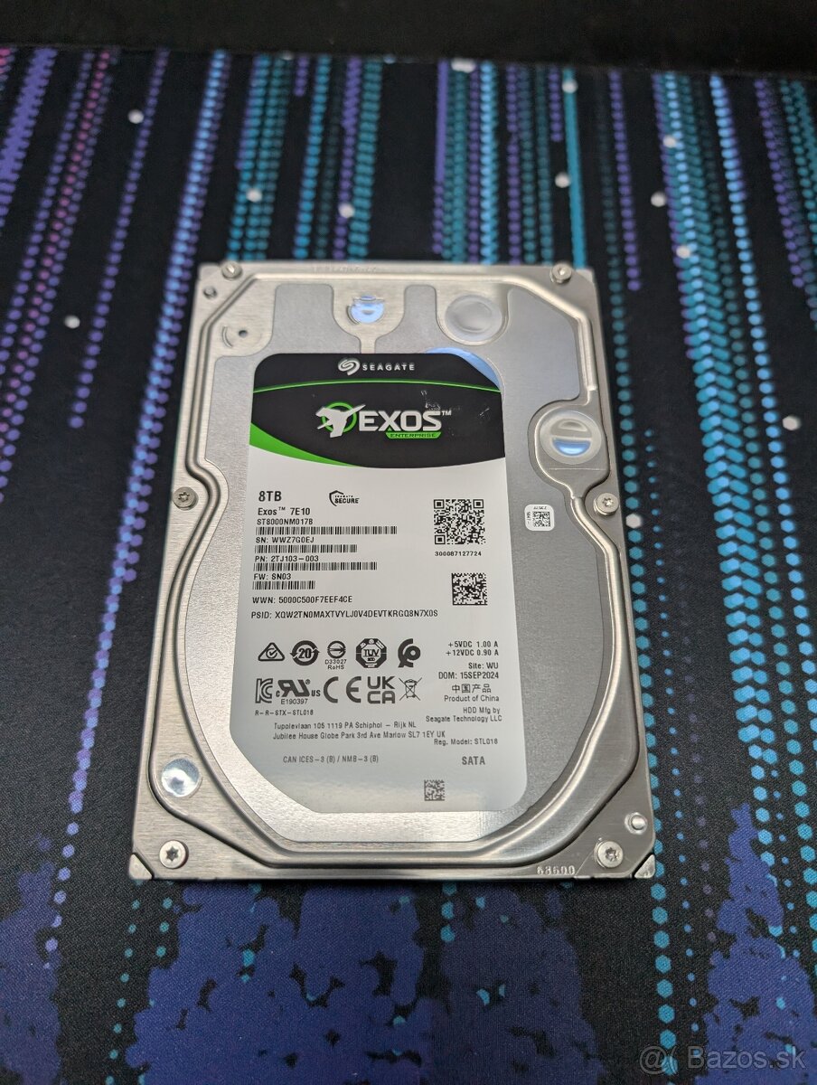 ✔️ Seagate EXOS 7E10 - 8TB ✔️