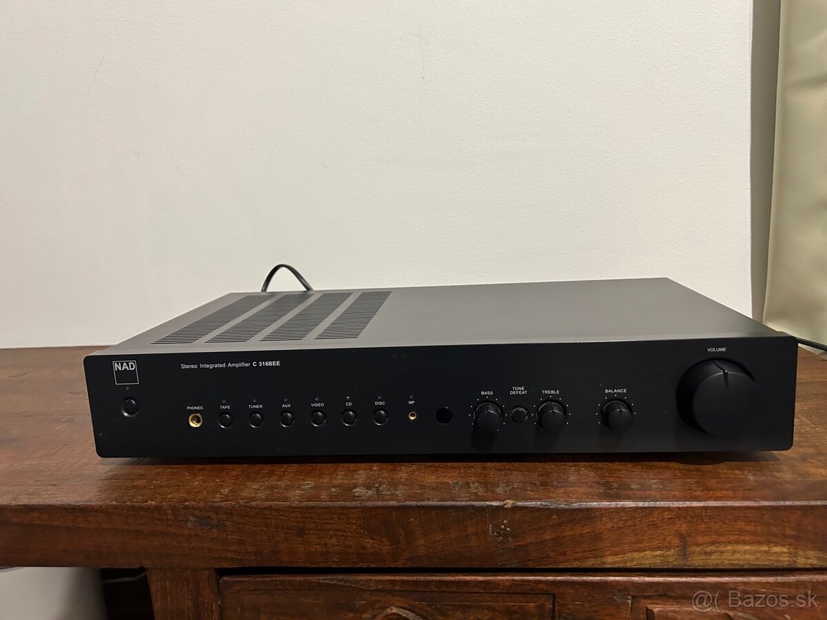 Predam hifi stereo zosilnovac NAD C 316BEE