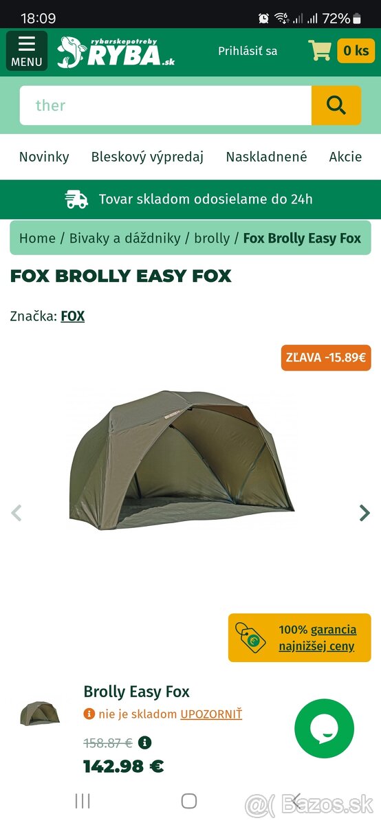 Fox Easy Brolly