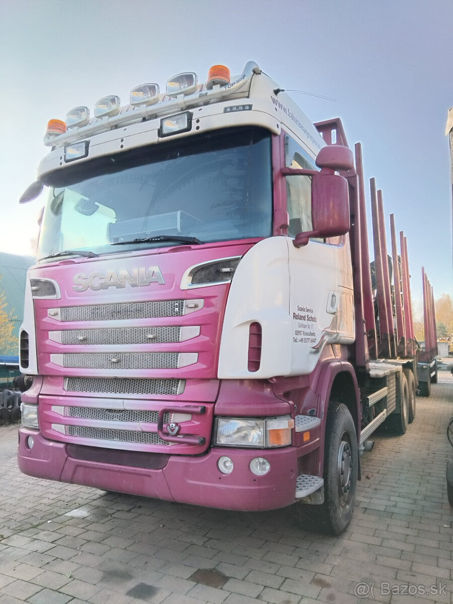 Scania R500 6x4 HHZ Lesovoz HR Loglift 135Z + Prives DOLL