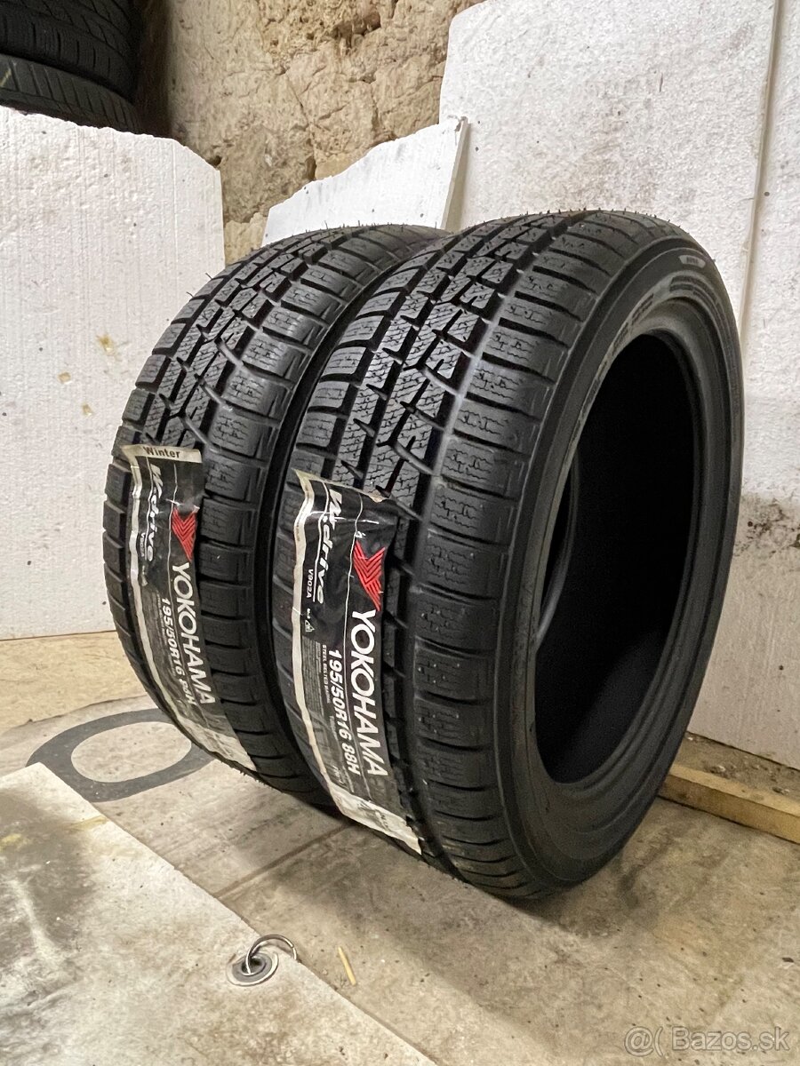 Yokohama 195/50 R16 nové 2x=100€