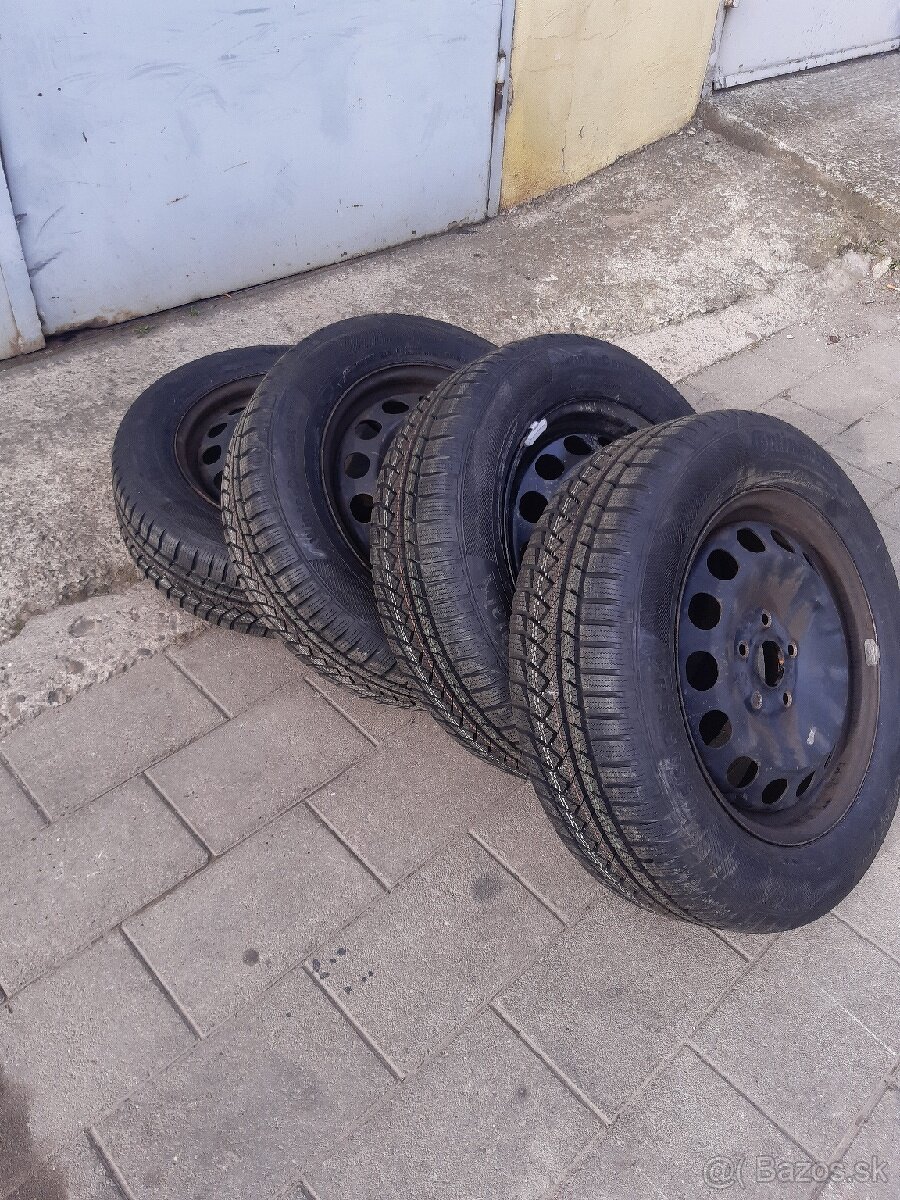 Zimné pneumatiky + disky 5x112  205 /60 R16