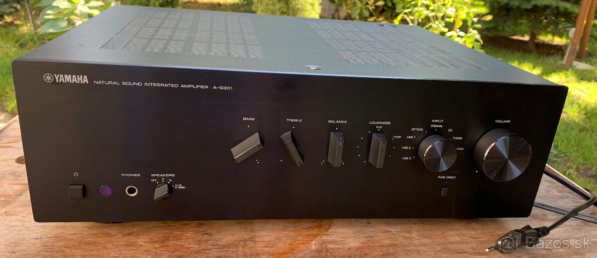 Yamaha A-S301 – integrovaný Hi-Fi stereo zosilňovač