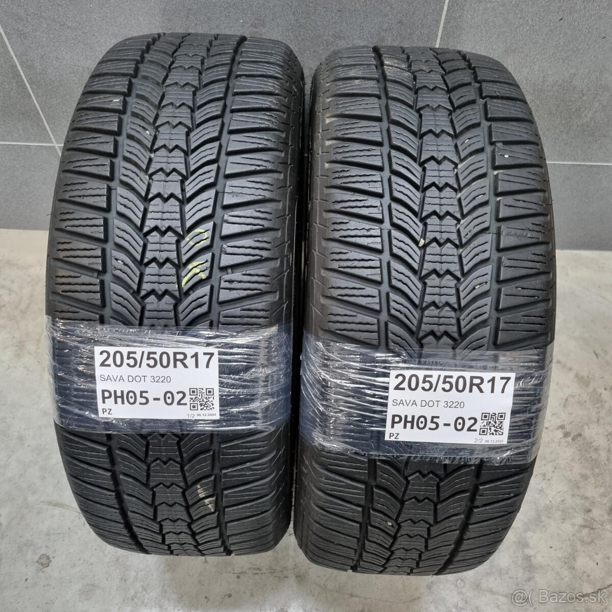 Zimné pneumatiky 205/50 R17 SAVA DOT3220