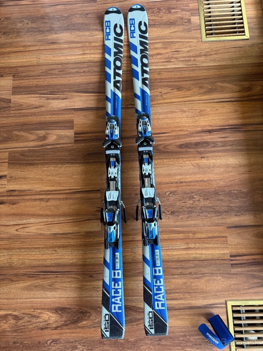 Lyže Atomic Race 8 150cm + Lyziarky Nordica 260mm