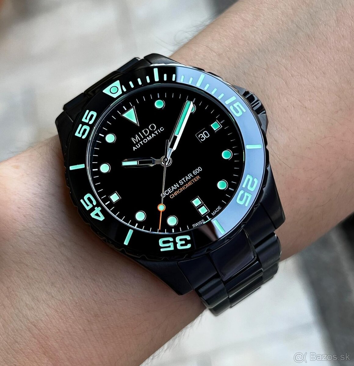 Mido, model Ocean Star 600 Chronometer, originál hodinky