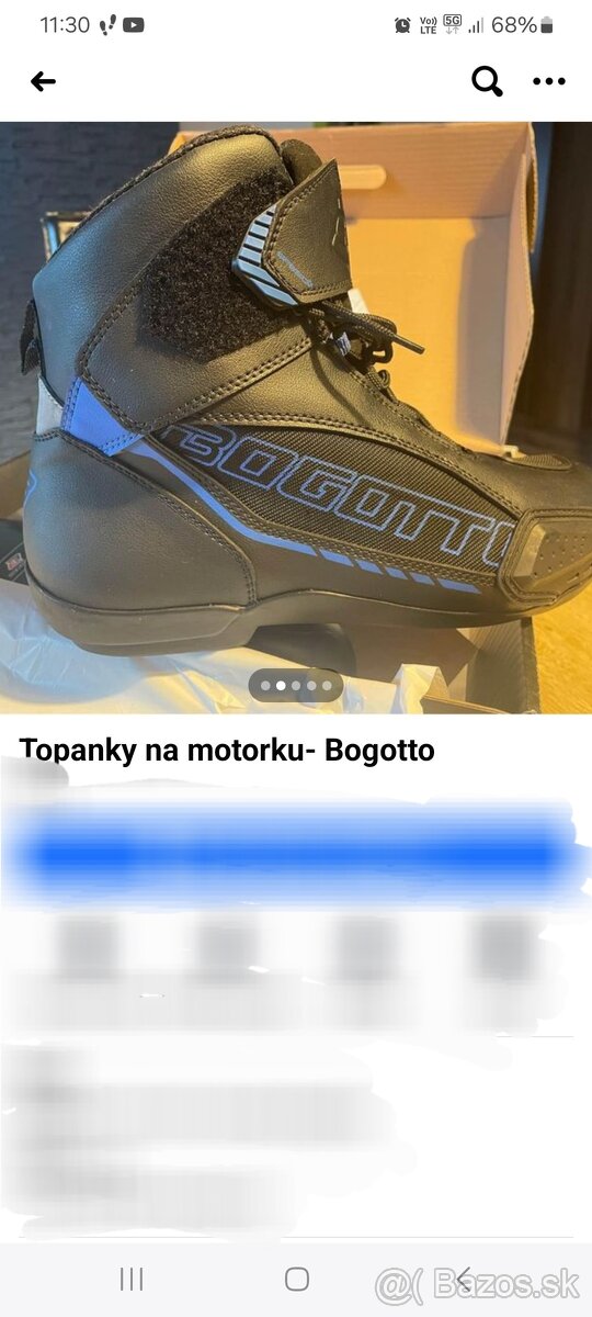 Moto topanky Bogotto