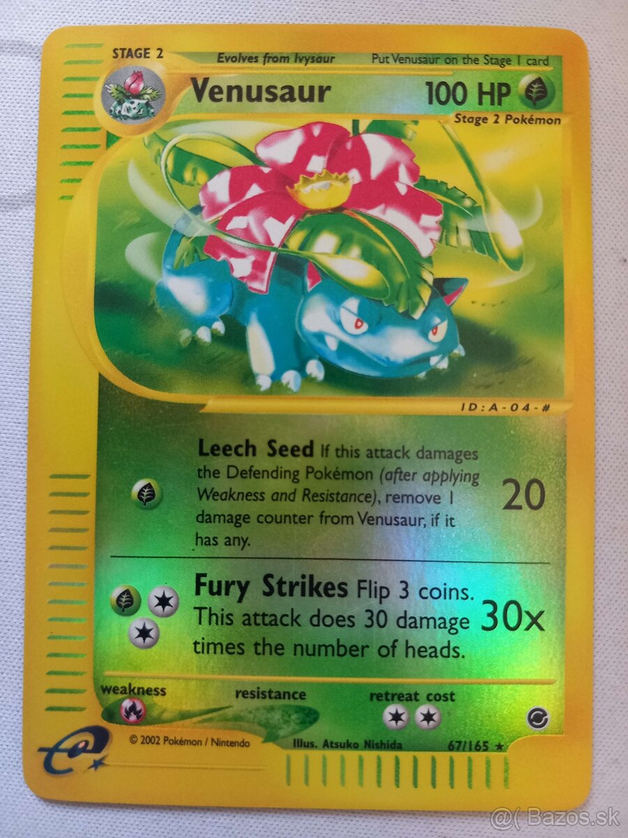 Pokémon karta - Venusaur [Reverse Holo] #67