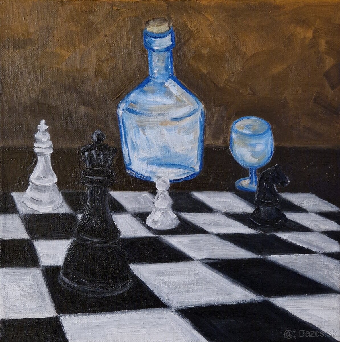 Predám obraz "Šachové zátišie"
