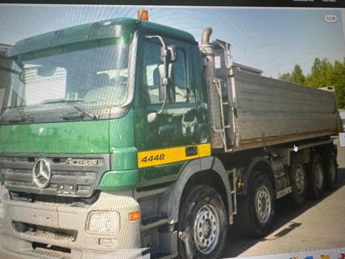 Mercedes actros 4448 Rok 2008 10x4