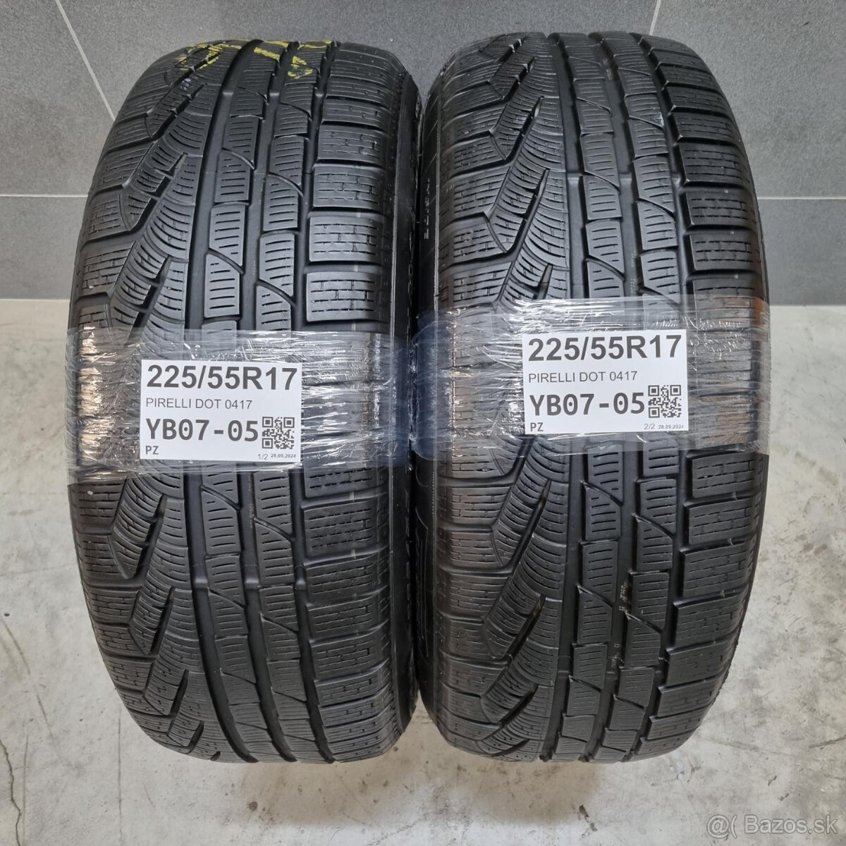 Zimné pneumatiky 225/55 R17 PIRELLI DOT0417