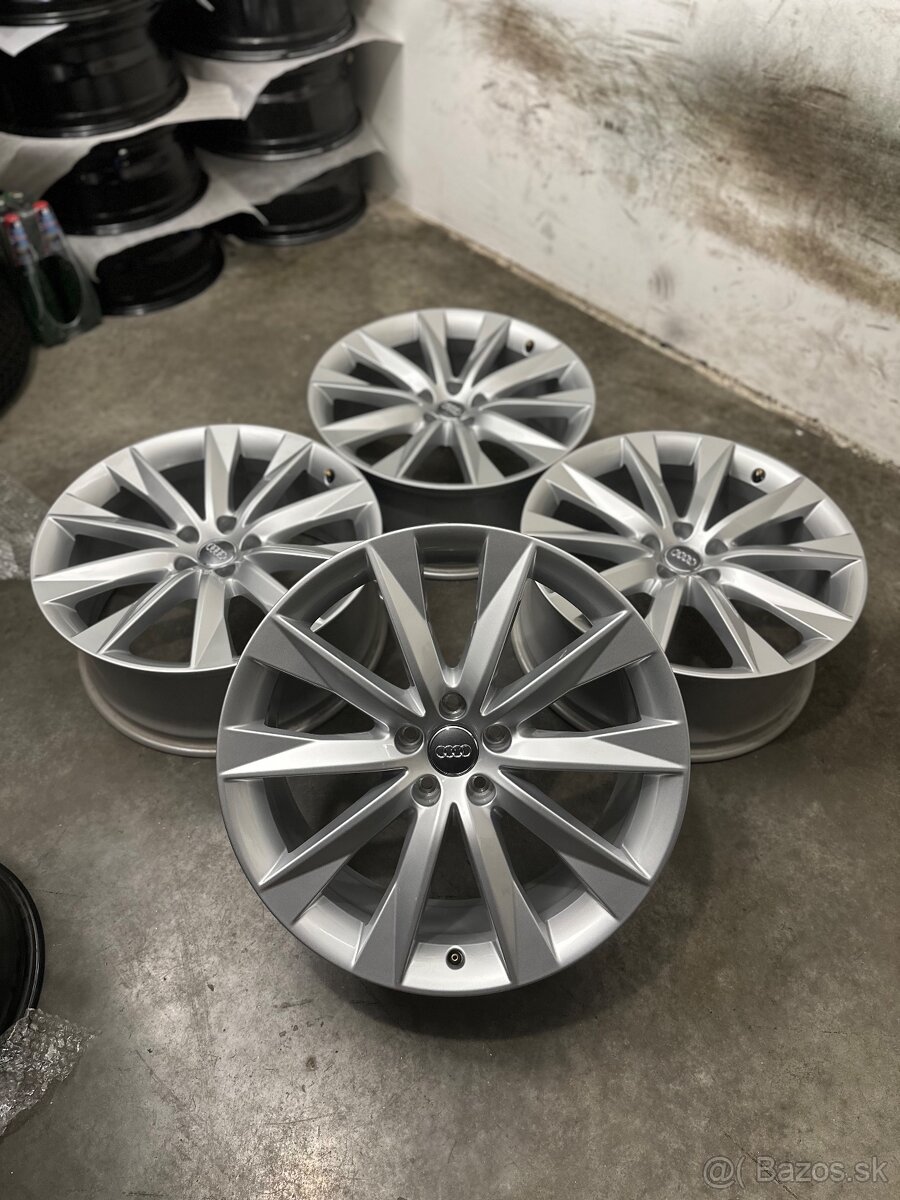 Nepoužité hliníkové disky 5x112 R20 Audi A6, A6 Allroad