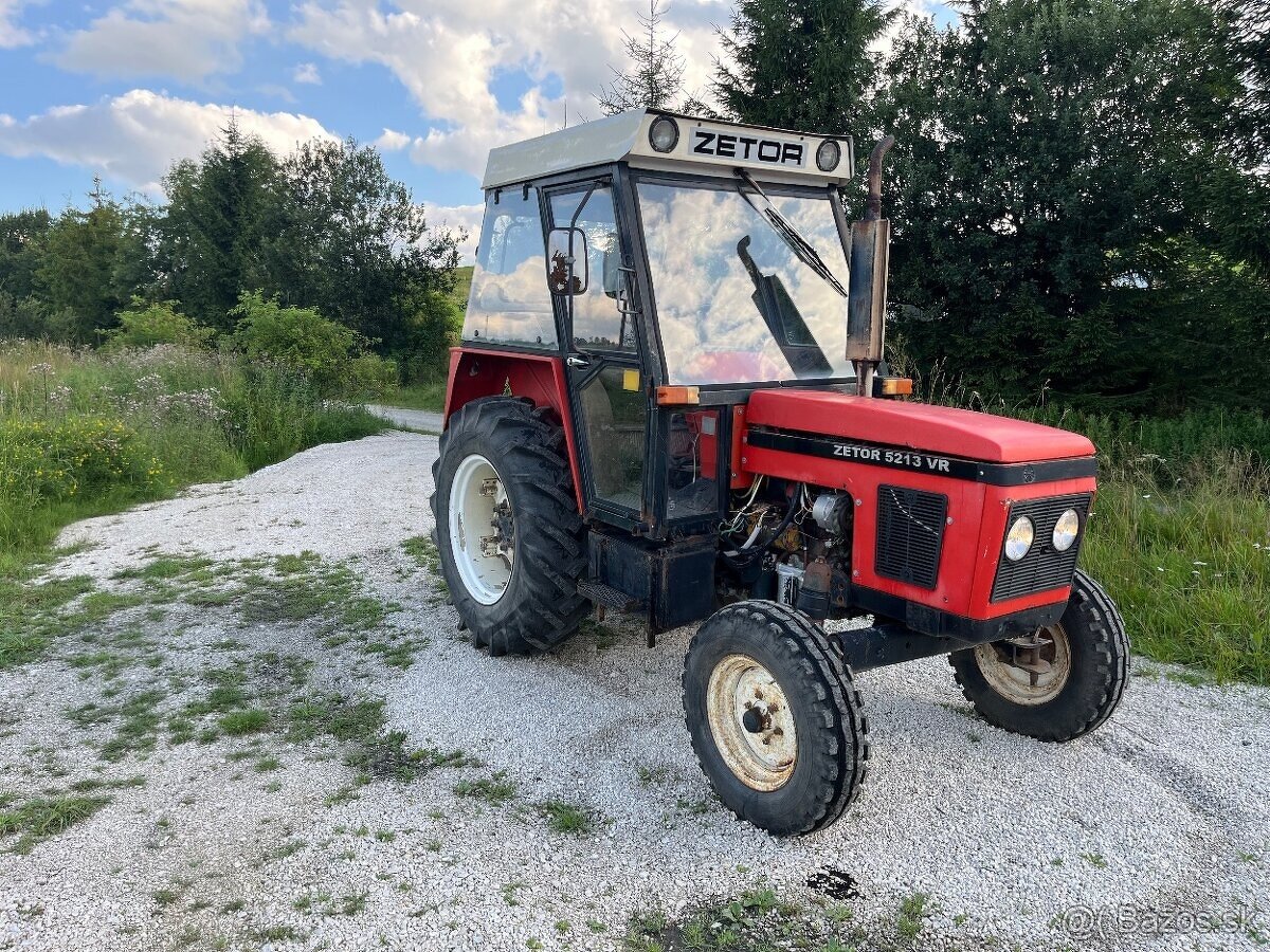 Predám Zetor 5213 VR s Tp a ŠPZ