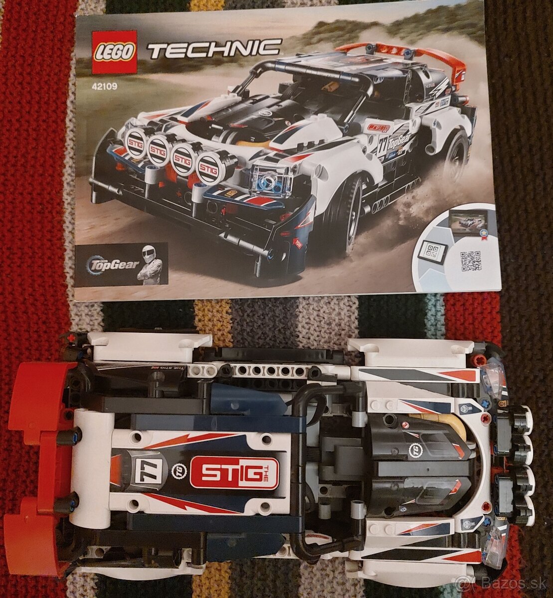 Predám LEGO Technic 42109  RC Top Gear pretekárske auto