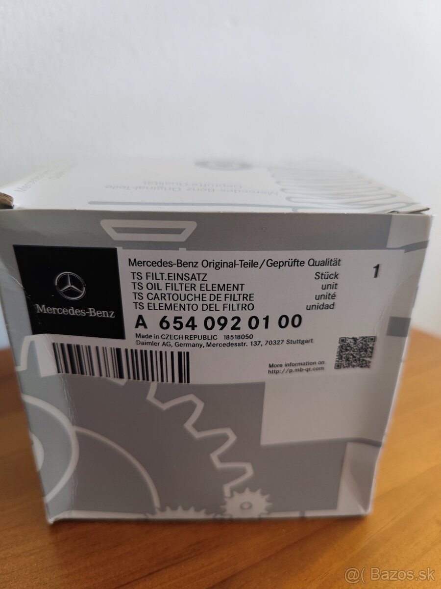 Palivový filter Mercedes-Benz