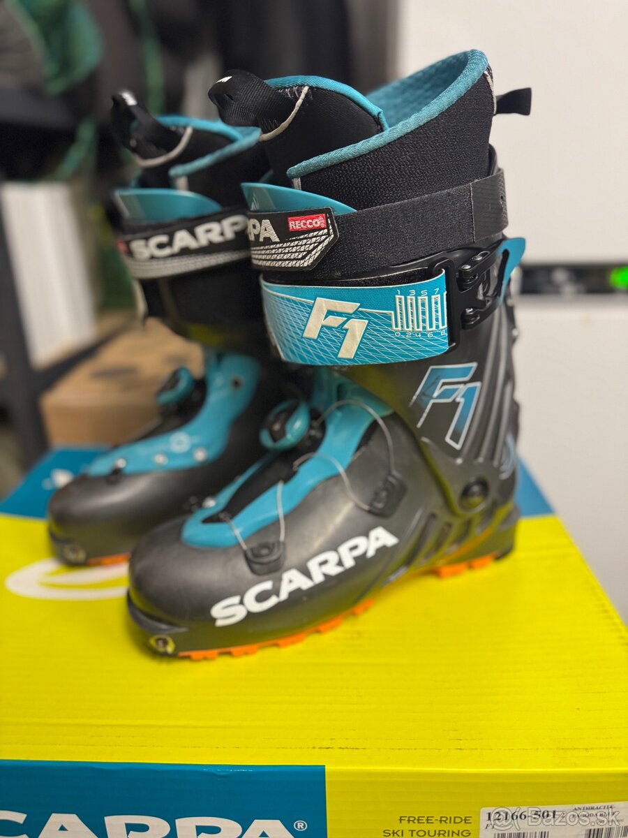 Scarpa F1 skialp lyziarky velkost 280