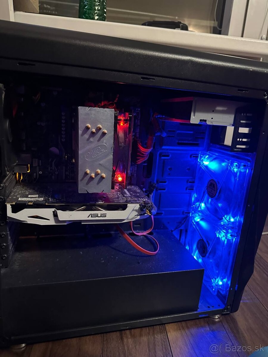 herný PC GTX 1070 Ryzen 5 1600 16gb RAM DDR4