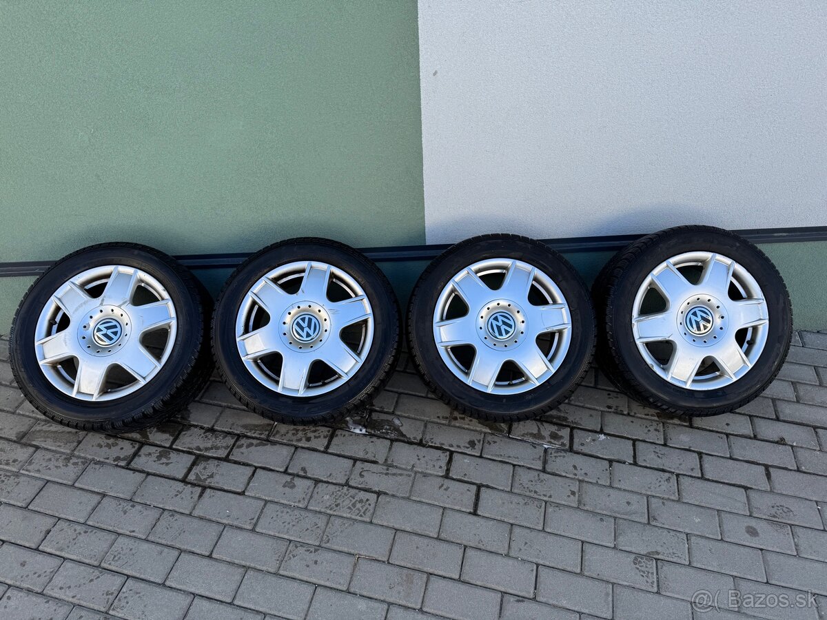 Originál disky 5x100 R16 so zimnými pneu 205/55 R16