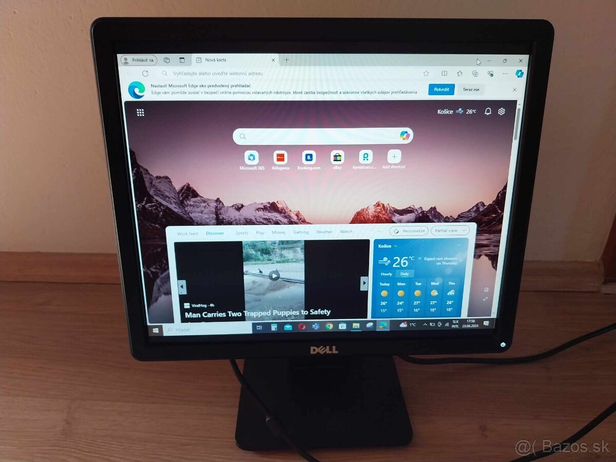 Predám 17" LCD monitor DELL E1715S