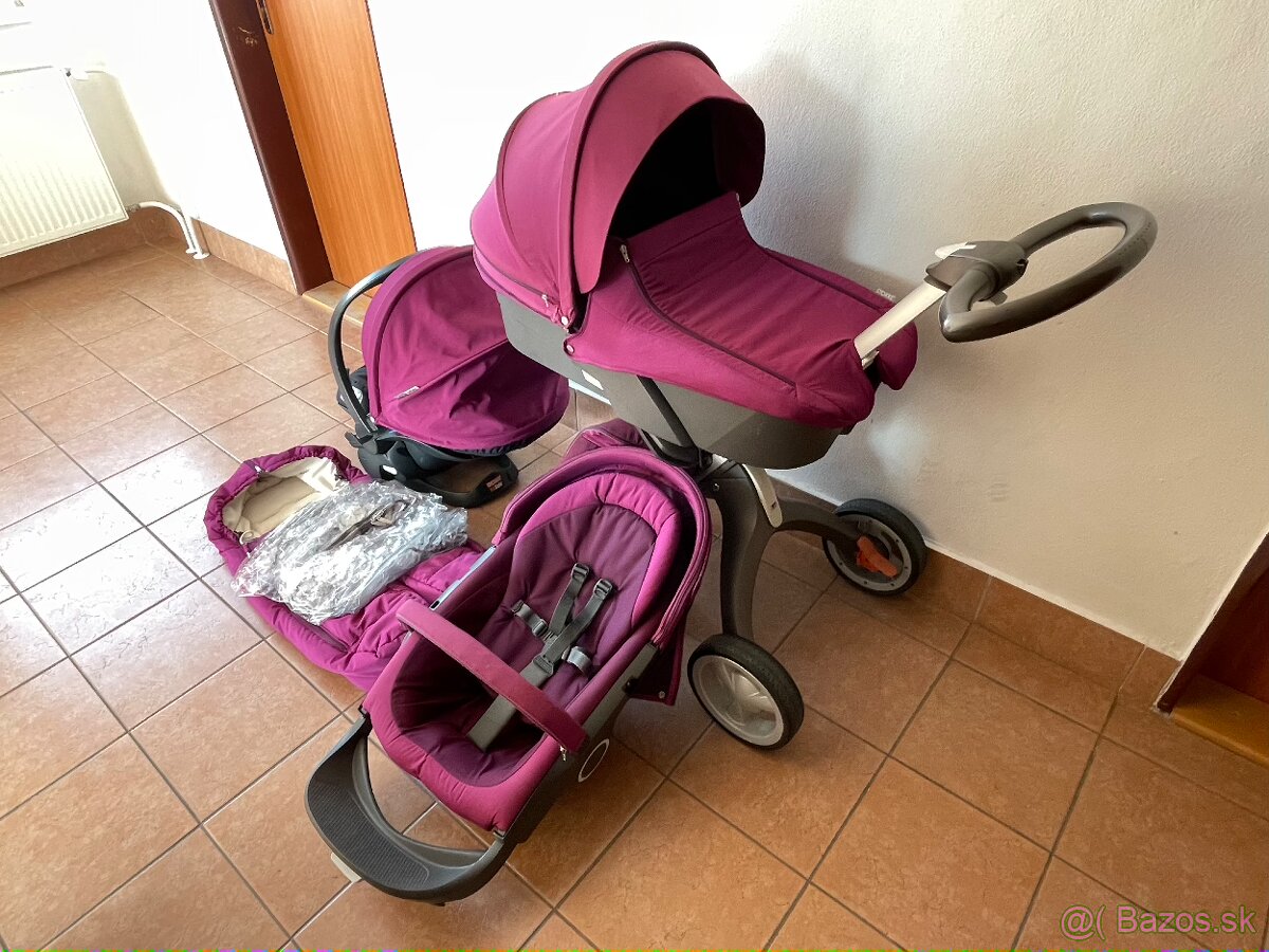 KOČÍK STOKKE XPLORY V4 3-KOMBINÁCIA