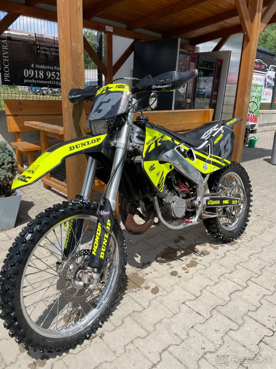 Honda cr 125 s tp a ŠPZ