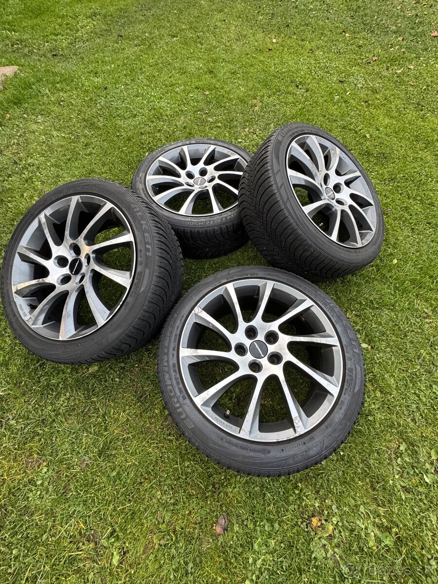 Predám elektróny+pneu Elektrony irmscher 8jx18 235/45 R18 ✅