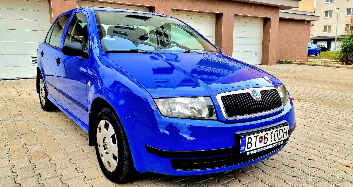 Škoda Fabia 1.4 Mpi 50kw Rok 2004 Naj.Org 126.000km