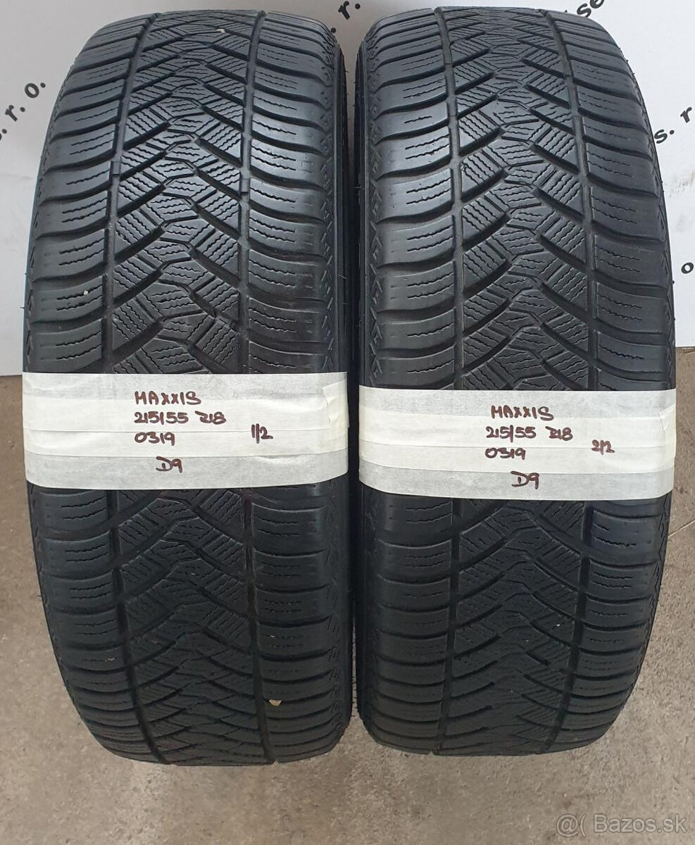 Zimné pneumatiky 215/55 R18 MAXXIS DOT0319