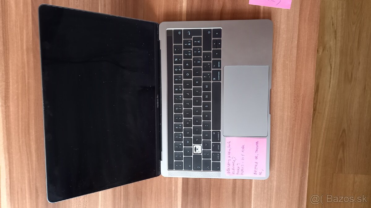 na diely: 2017 macbook pro 13" A1708 touchbar