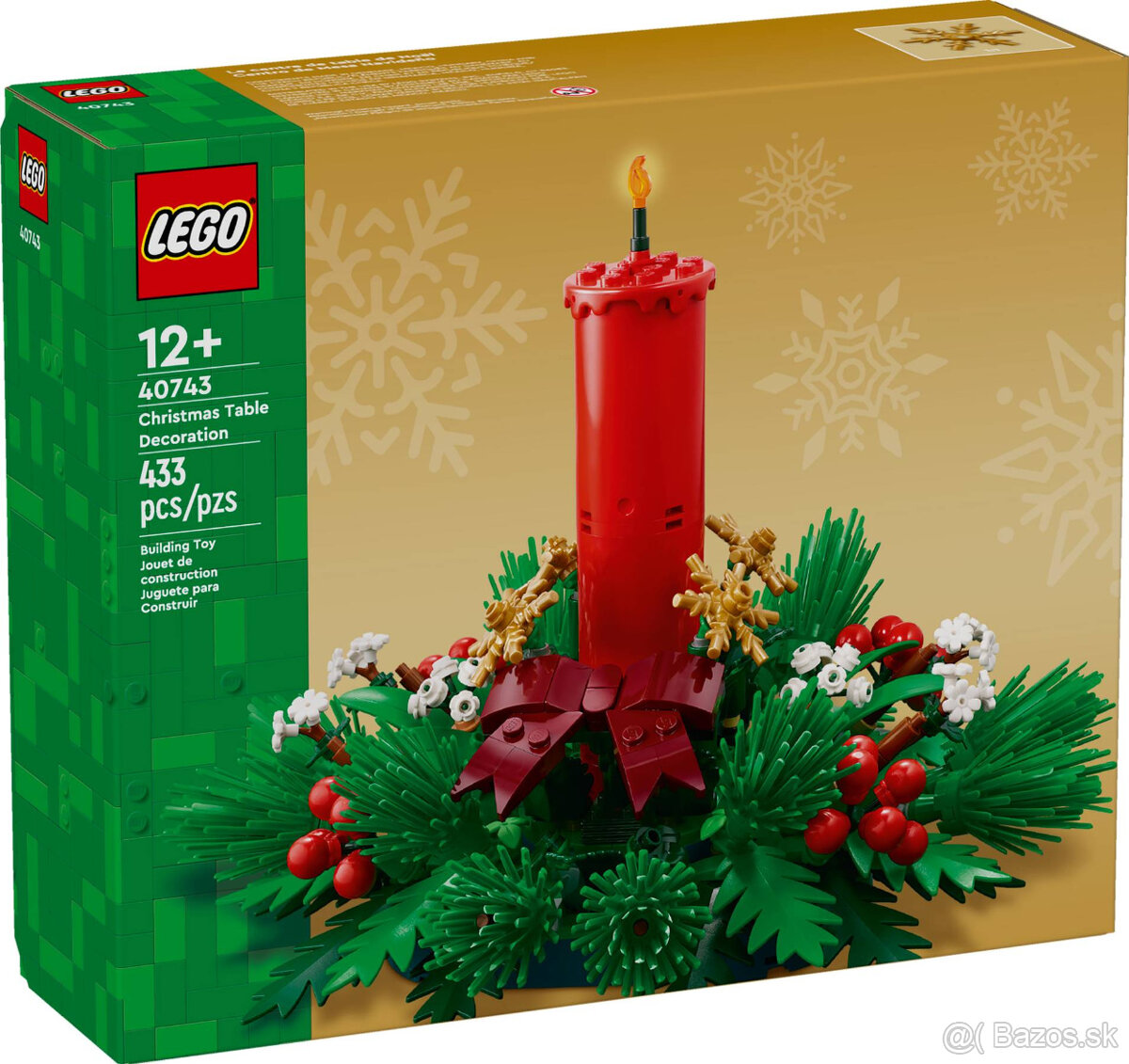 Lego 40743 Vianočná dekorácia na stôl