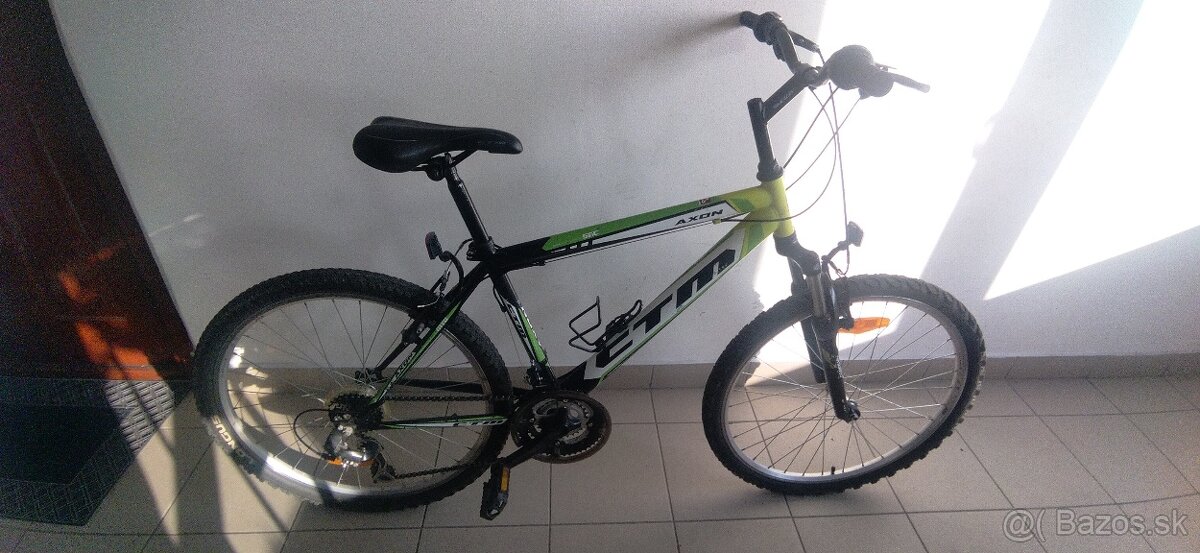 Predám horsky bicykel CTM axon zelený 26" kolesa.radenie 3x