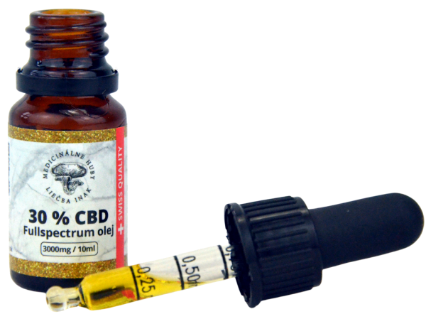 30% CBD v MCT oleji, Full Soectrum, 10 ml