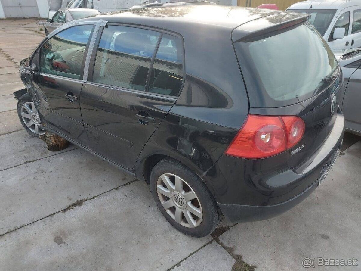 Vw golf 5,1.9tdi, 77kw, BKC, 133tkm, klimatizace