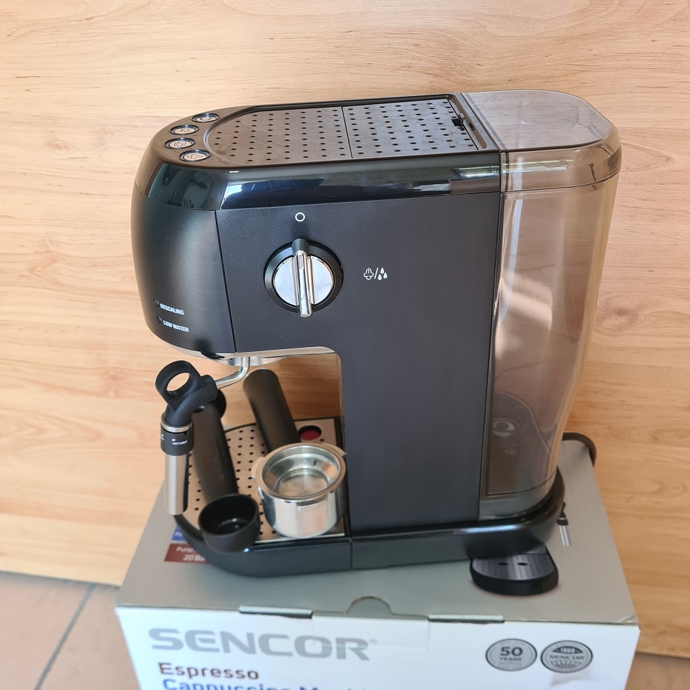 Espresso/Cappuccino kávovar Sencor SES 4700BK