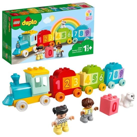 Predám LEGO DUPLO 10954 Vláčik s číslami - Učíme sa počítať